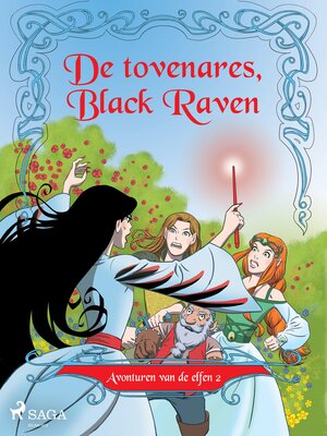 cover image of Avonturen van de elfen 2--De tovenares, Black Raven